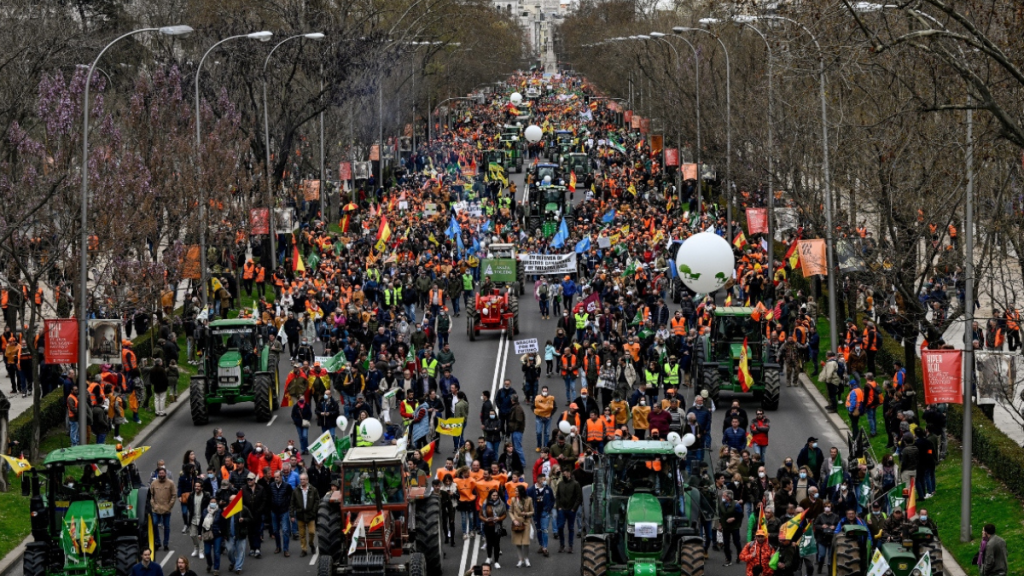 TRACTORADA EN MADRID
